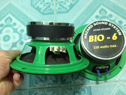 ลำโพง6&quot;5โม มือสอง เสียงดีแรงๆ ขายคู่ละ650บาท