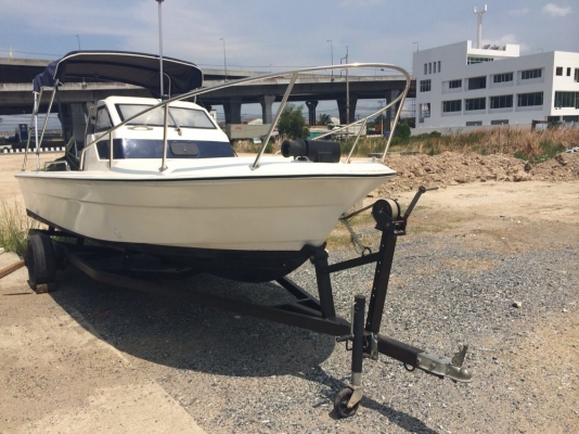 เรือเร็วสภาพดีมากเครื่อง YAMAHA 115 แรง พร้อมเทรลเลอร์