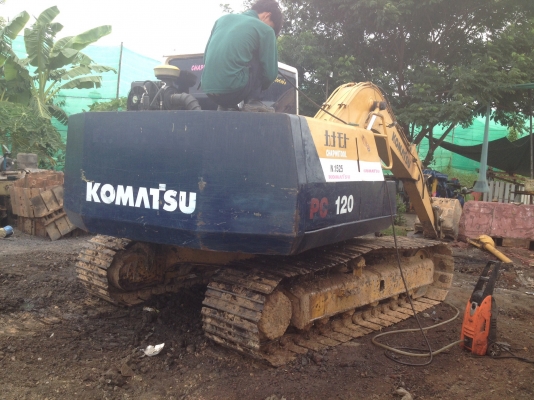 ขาย KOMATSU PC120-5 เครื่องเดิม ปั๊มเดิม