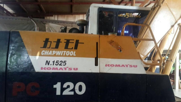 ขาย KOMATSU PC120-5 เครื่องเดิม ปั๊มเดิม