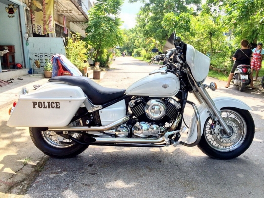 YAMAHA DRAGSTAR400CC CLSSIC ปี99 แต่งเต็ม หล่อๆ สรรพสามิตแท้ 112,500 -