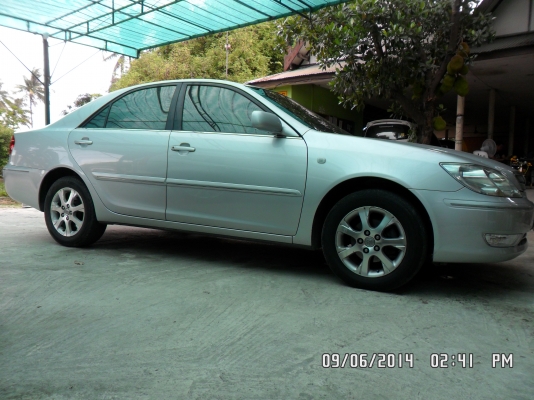 ลดราคาให้เหลือ 345,000 อยากขาย คัมรี่ปี 2005 ไม่เคยชน ไม่เคยติดแก๊ส สวย สะอาด พร้อมใช้