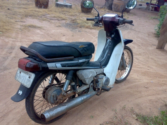 เมทนางพญา 100 ประหยัด สตาร์ทติด ขี่ได้ น้ำมันไหลคาบู NOBOOK ตามสภาพ