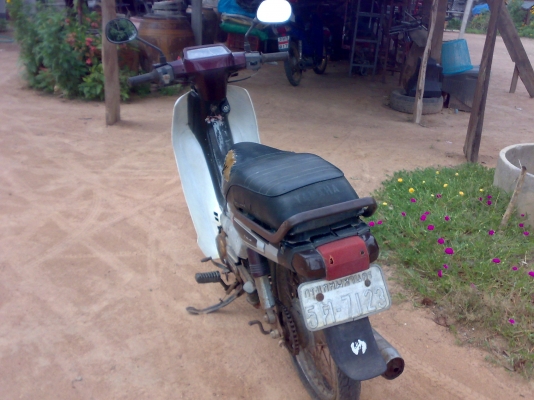 เมทนางพญา 100 ประหยัด สตาร์ทติด ขี่ได้ น้ำมันไหลคาบู NOBOOK ตามสภาพ