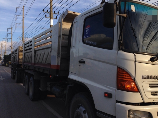 HINO FM1A  มือหนึ่งออกห้างค่ะ  ยอดจัดไฟแนนซ์ได้  2,200,000 บาทค่ะ