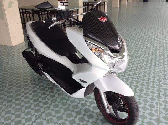 รถ HONDA. PCX. 125. CC. เครื่องดีมากมีชุดโอน ต่อภาษีแล้ว