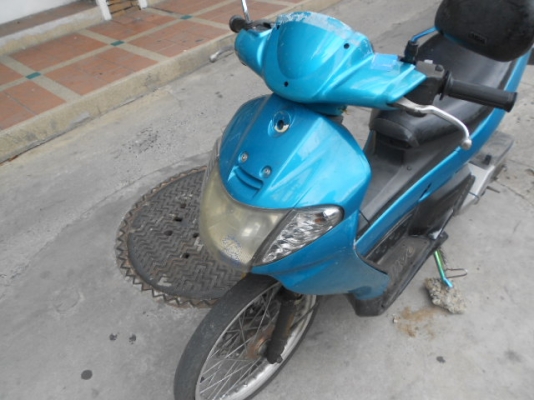 Yamaha-Nouvo ตัวแรก เอาไปทำต่อแค่ภายนอก