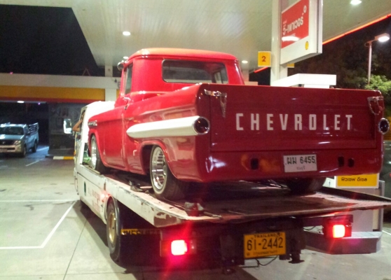 ขายกระบะ Chevy ปี59 พร้อมขับ สีแดง ช่วงสั้น