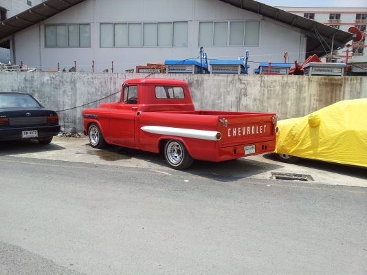 ขายกระบะ Chevy ปี59 พร้อมขับ สีแดง ช่วงสั้น