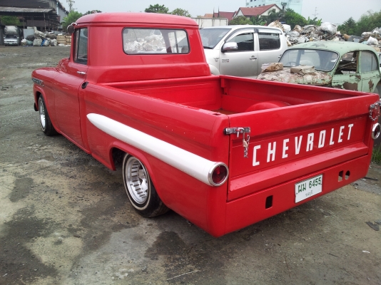 ขายกระบะ Chevy ปี59 พร้อมขับ สีแดง ช่วงสั้น