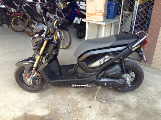 ขาย!!! ซูมเม่อX สภาพสวย ปี56 รถเครื่องดีคับ ทะเบียนครบ ภาษีไม่หมด