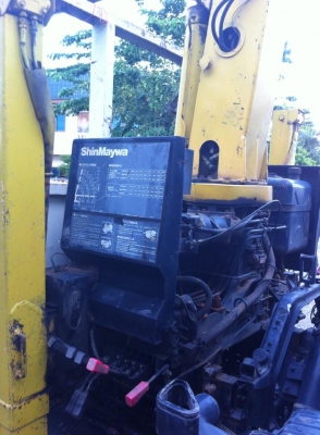 รถหกล้อติดเครน3ตันเครื่ิง195แรงม้า เบรคทิฟฟี่ พวงมาลัยพาวเวอร์ แอร์เย็นฉ่ำ คัสซีใหญ่ตลอดสวยมากไม่มีบวม เครนติดมาใหม่ใช้น้อย ยาว6.20เมตร หัวเก๋งไม่มีผุ ทะเบียนพร้อมโอน