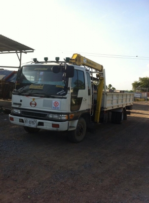 รถหกล้อติดเครน3ตันเครื่ิง195แรงม้า เบรคทิฟฟี่ พวงมาลัยพาวเวอร์ แอร์เย็นฉ่ำ คัสซีใหญ่ตลอดสวยมากไม่มีบวม เครนติดมาใหม่ใช้น้อย ยาว6.20เมตร หัวเก๋งไม่มีผุ ทะเบียนพร้อมโอน