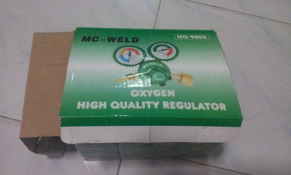 เกจปรับแรงดันอ๊อกซิเจน พร้อมเอาไปใช้งานครับ