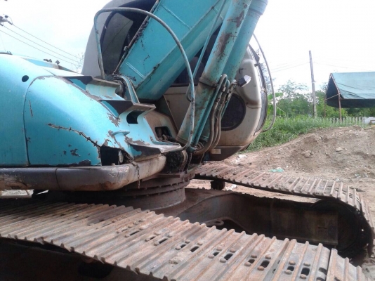 ขายรถแบ็คโฮ Kobelco SK 200 mark 5 super ไฟฟ้าครบ ช่วงล่าง 80\% เอกสารสัญญาซื้อขาย