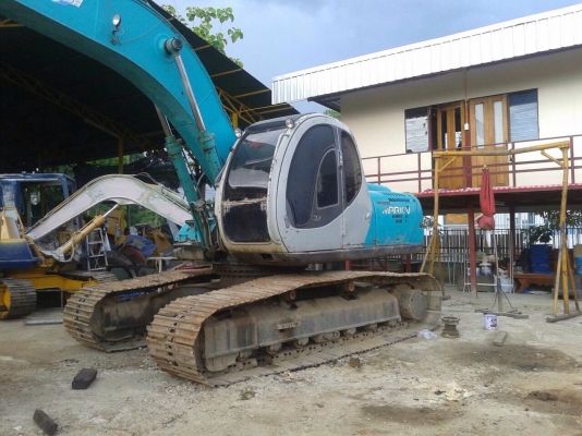 ขายรถแบ็คโฮ Kobelco SK 200 mark 5 super ไฟฟ้าครบ ช่วงล่าง 80\% เอกสารสัญญาซื้อขาย