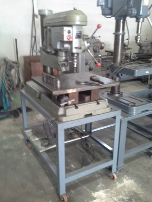 เครื่องแท่นสว่านเจาะ สวิงลึก ญี่ปุ่น ENKOH'S ระยะแขนสวิง 350 mm.ขายรวมแท่น สภาพเครื่องจักรพร้อมใช้งาน