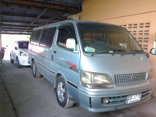 ขายรถตู้ใช้งานทุกวัน พร้อมใช้เลย ติดแก๊ส LPG
