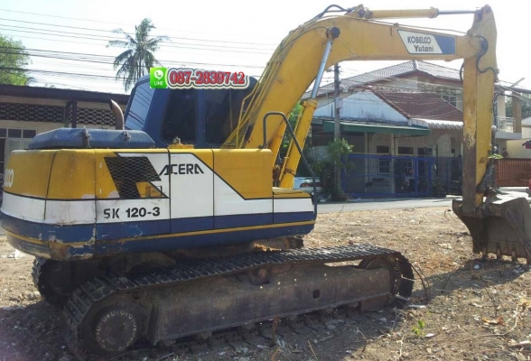 ขายแบคโฮ KOBELCO SK120 MARK 3