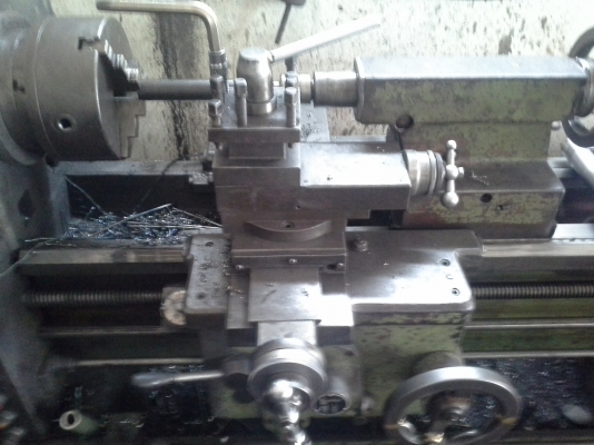 เครื่องกลึง GOODWAY GW-1640 ขนาด 6 ฟุต 4 เพลาเด้ง ระบบเกียร์บล็อค พร้อมมีเบรค สภาพพร้อมใช้งาน