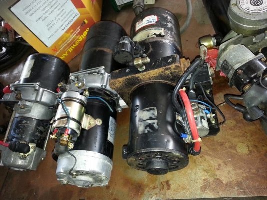 มอเตอร์ไฮโดรลิคยกกะบะท้าย 24v ระบบไฟฟ้า