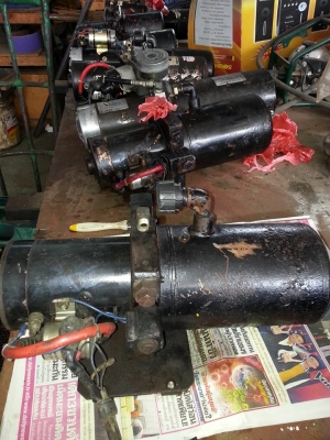 มอเตอร์ไฮโดรลิคยกกะบะท้าย 24v ระบบไฟฟ้า