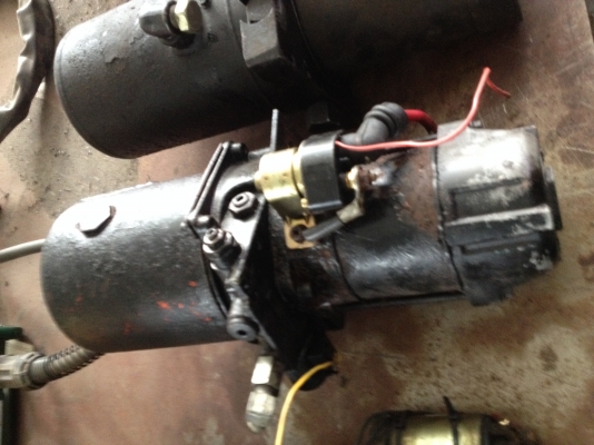 มอเตอร์ไฮโดรลิคยกกะบะท้าย 24v ระบบไฟฟ้า