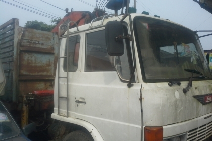 Hino 10ล้อ KT925 ดั๊ม พร้อมที่คีบ