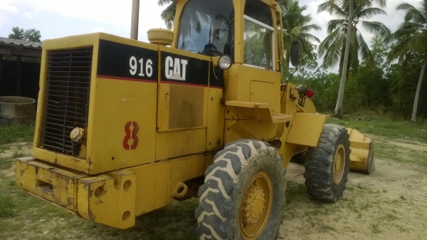 รถตักCAT916 รถสภาพดีพร้อมใช้...ต่อแขนนิดหน่อย... รถตักCAT916 รถสภาพดีพร้อมใช้...ต่อแขนนิดหน่อย...