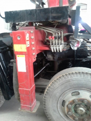 ขายรถ 12 ล้อ 2 เพลา,ติดเครนขยุ้มเหล็ก,,ขนาด 7 ตัน,,หมุนได้,,