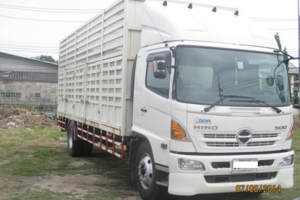 ขาย Mega 500 212 แรง ปลายปี 56 กระบะคอก 7.5 m รถสภาพใหม่ โทร 088-4501277