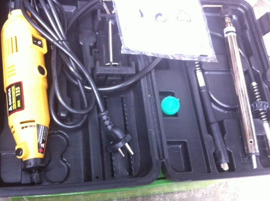 ชุดเครื่องเจียร์ OKURA พร้อมอุปกรณ์ตัด -แต่ง-เจียร์-เจาะ-ขัด ครบชุดมีสายอ่อนให้ด้วย