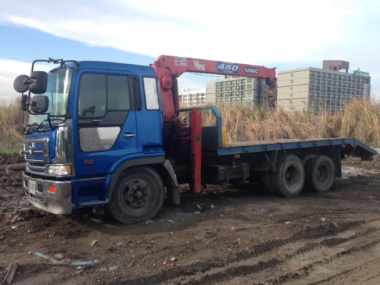 ขายรถบรรทุก 10 ล้อ ติดเครน 4.5ตัน