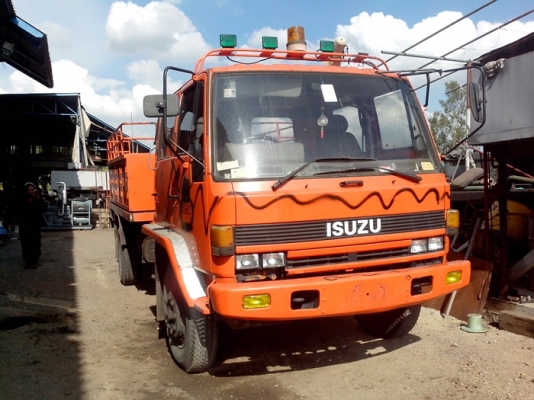 รถบรรทุกหกล้ออีซูซูร็อคกี้ FTR 11HY เครื่อง 165 แรงม้า 6BD-1แน่นมากใช้งาขายน น้อยมากๆ