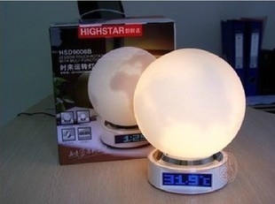 นาฬิกาโคมไฟสัมผัสทรงกลม