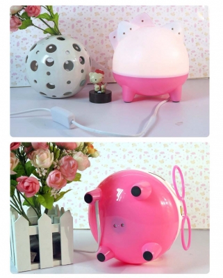 โคมไฟตั้งโต๊ะตัวกลม hellokitty