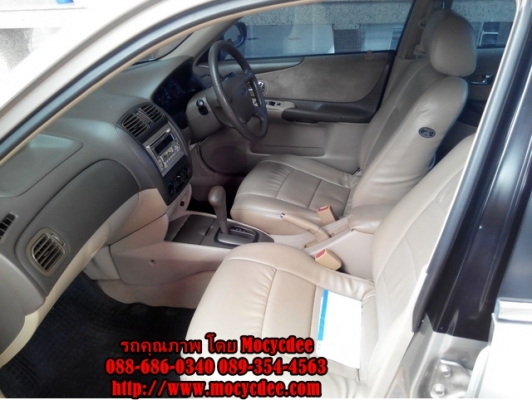 Ford Laser Tierra 1.6VXi ปี 2005 เกียร์ AT ภายในเบาะหนัง ติดแก๊สหัวฉีดพร้อมใช้