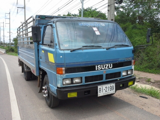 ขายด่วน รถหกล้อ ISUZU NPR 115 กระบะสแตนเลส สภาพพร้อมใช้