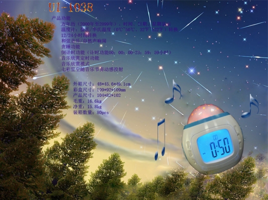 โคมไฟนาฬิกา LED Star