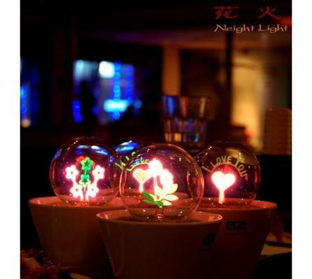 โคมไฟกระถางต้นไม้ I LOVE YOU