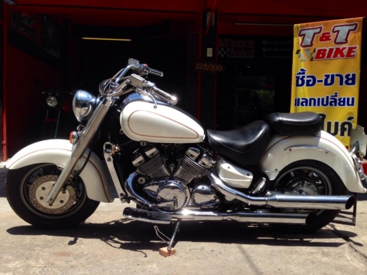 ต้ำพระราม2ขาย YAMAHA ROYAL STAR1300 CLASSIC ปี2002 อินวอย สรรพสามิต แท้ๆ สภาพใหม่ๆเก็บงานทำสีสวยๆ
