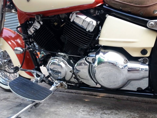 ต้ำพระราม2 ขายYAMAHA DRAGSTAR CLASSIC 400 ปี02 สภาพดีของแต่งมีท่อ บ๊อบแท้ วิ่งมา2XXXXโล