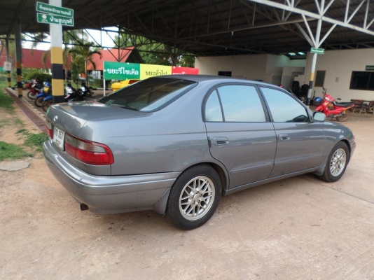 ขายโตโยต้าโคโรน่าท้ายโด่ง เครื่อง1.6ปี1995/38 เครื่องดีหายห่วงติดแก๊ส LPGลงเล่มแล้ว ประหยัดแบบสุดๆ 1.2บาท/กิโลเมตร เกียร์ธรรมดา ช่วงล่างแน่น พวงมาลัยเพาเวอร์ สภาพพร้อมใช้รถผู้หญิงใช้ทำงานอยู่โรงพยาบาลขับทำงานประจำไปกลับวันละ 10 กว่ากิโลเมตร เจ้าของรักษาอย