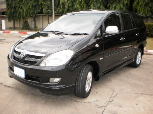 TOYOTA INNOVA 2.5 V 2008 เครื่องเดิมดีเซล สีดำ ตัวถังเดิมบาง AUTO รถมือเดียวออกห้าง TOYOTA INNOVA 2.5 V 2008 เครื่องเดิมดีเซล สีดำ ตัวถังเดิมบาง AUTO รถมือเดียวออกห้าง