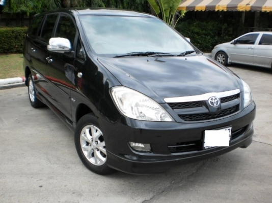 TOYOTA INNOVA 2.5 V 2008 เครื่องเดิมดีเซล สีดำ ตัวถังเดิมบาง AUTO รถมือเดียวออกห้าง TOYOTA INNOVA 2.5 V 2008 เครื่องเดิมดีเซล สีดำ ตัวถังเดิมบาง AUTO รถมือเดียวออกห้าง