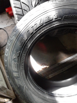 265/60R18 FALKEN ZIEX S/TZ01 MADE IN JAPAN มี 4 เส้น TEL.081-427-3941 265/60R18 FALKEN ZIEX S/TZ01 MADE IN JAPAN มี 4 เส้น TEL.081-427-3941