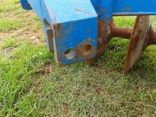 ขายแล้ว หางไถพรวน 7จาน กลกิจ บ้านโป่ง(ไคเฮงหลี) สภาพสวยรูสลักเต็มไม่สึก จานแตกสามใบใส่จานใช้ได้เลย