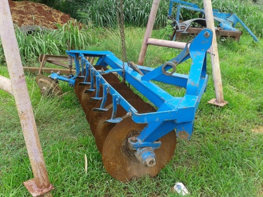 ขายแล้ว หางไถพรวน 7จาน กลกิจ บ้านโป่ง(ไคเฮงหลี) สภาพสวยรูสลักเต็มไม่สึก จานแตกสามใบใส่จานใช้ได้เลย