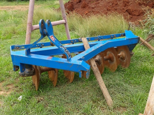 ขายแล้ว หางไถพรวน 7จาน กลกิจ บ้านโป่ง(ไคเฮงหลี) สภาพสวยรูสลักเต็มไม่สึก จานแตกสามใบใส่จานใช้ได้เลย