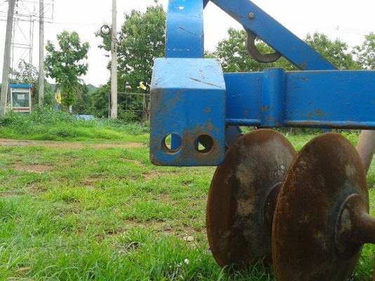 ขายแล้ว หางไถพรวน 7จาน กลกิจ บ้านโป่ง(ไคเฮงหลี) สภาพสวยรูสลักเต็มไม่สึก จานแตกสามใบใส่จานใช้ได้เลย